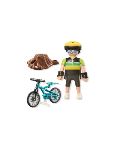 Playmobil Ciclista De Montaña
