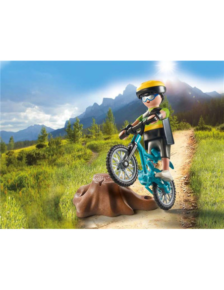 Playmobil Ciclista De Montaña