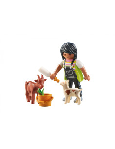 Playmobil Mujer Con Cabras 2