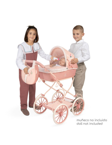 Carro de Muñecas Tulipe Plegable con Sombrilla