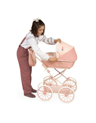 Carro de Muñecas Tulipe Plegable con Sombrilla