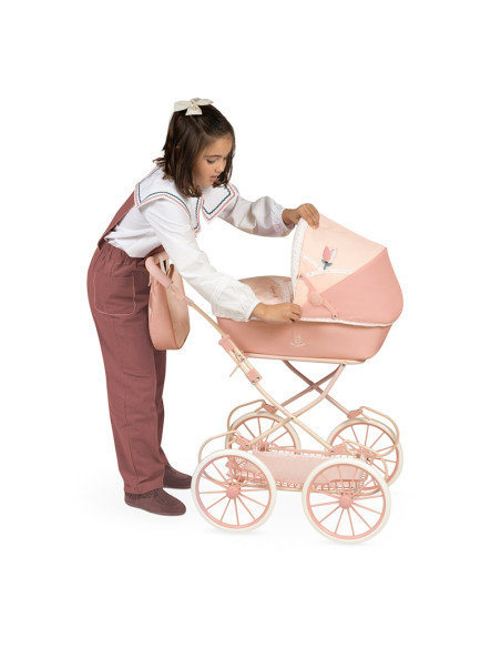 Carro de Muñecas Tulipe Plegable con Sombrilla