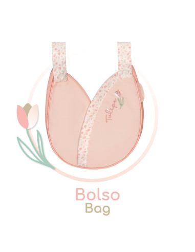 Carro de Muñecas Tulipe Plegable con Sombrilla