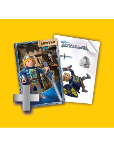 PLAYMOBIL Novelmore Arwynn con Invincibus 71301
