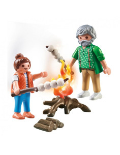 PLAYMOBIL 71513 My Life Hoguera con malvaviscos 2