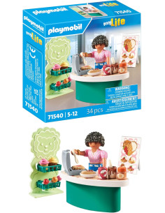 PLAYMOBIL myLife 71540 Puesto de Dulces