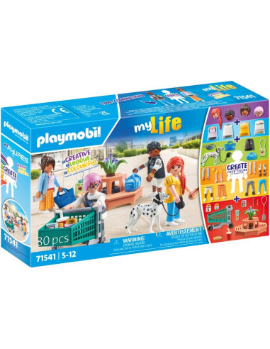 PLAYMOBIL myLife 71541 MyFigures: De Compras,...