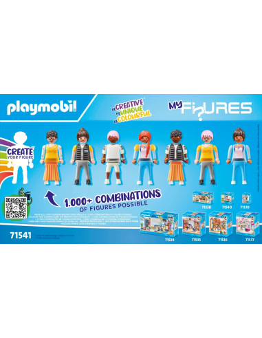 PLAYMOBIL myLife 71541 MyFigures: De Compras,...
