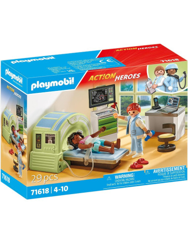 PLAYMOBIL Action Heroes 71618 Resonancia con...