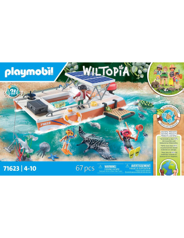 PLAYMOBIL Wiltopia 71623 Plataforma para...