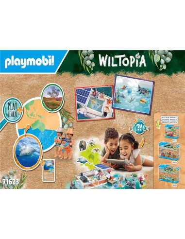 PLAYMOBIL Wiltopia 71623 Plataforma para...
