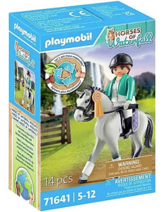 Playmobil 71641 Horses of Waterfall Jinete de torneo