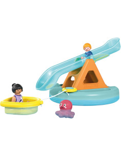 PLAYMOBIL Junior Aqua 71687 Isla de Baño con Tobogán 2