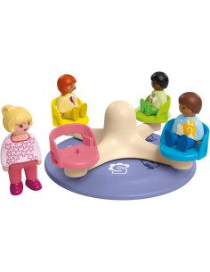 PLAYMOBIL Junior 71701 Carrusel, Incluye Asientos giratorios 2