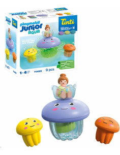 PLAYMOBIL Junior Aqua & Tinti 71439 Familia de Medusas de...