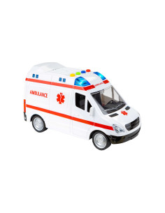 Motor Planet Vehículo Ambulancia Luz y Sonido E1:20