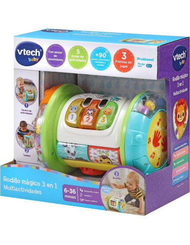 Rodillo mágico interactivo 3 en 1