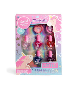 Set de uñas y labios little unicornio martinelia