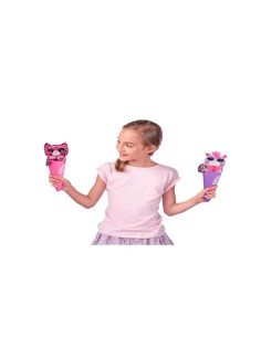 Peluche Coco surprise Rainbow en cono 2