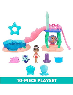 La Casa de Muñecas de Gabby Playset Piscina de Gabby y... 2