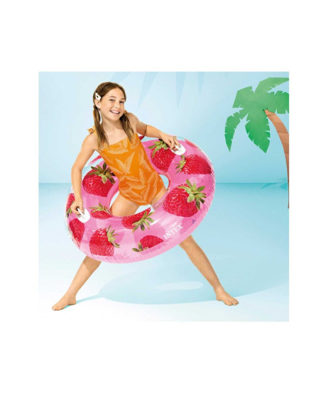 Flotador Tropical Fruit , Fresa, Piña Y Sandía surtidos (17cm)