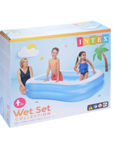 Piscina Hinchable Familiar 540L 203x152x48cm. 2