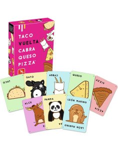 Juego de Mesa Taco, vuelta, cabra, queso, pizza