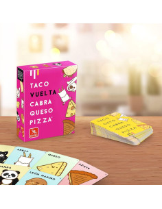 Juego de Mesa Taco, vuelta, cabra, queso, pizza 2