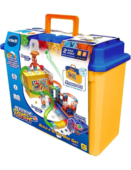 MARBLE RUSH STORAGE BOX CIRCUITO CANICAS.