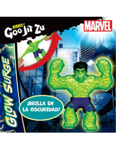 Goo Jit Zu Figura Marvel Glow Surge Hulk 2