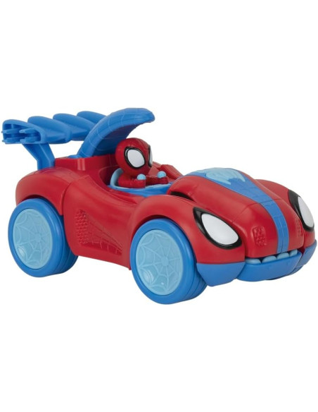 Vehiculo Transformable Spidey Rex Racer
