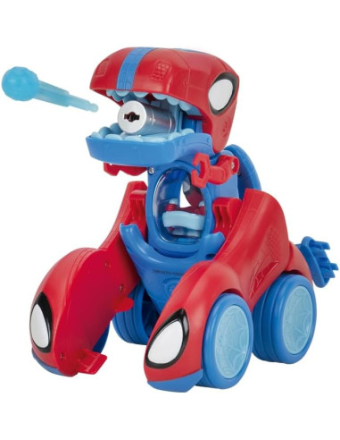 Vehiculo Transformable Spidey Rex Racer