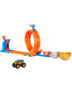 Hot Wheels Monster Trucks Trofeo Challenge de loopings y...
