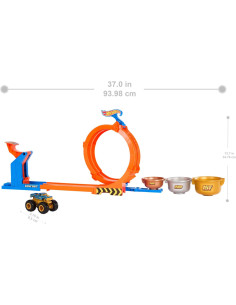 Hot Wheels Monster Trucks Trofeo Challenge de loopings y... 2