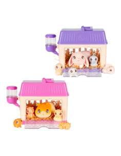 Little Live Pets Minis Mama Surprise! Mascotas con Casita