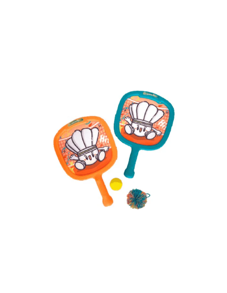 Set de Raquetas de Playa con Pelota – Diversión al Aire Libre para Niños