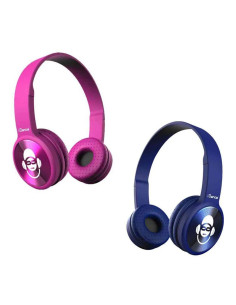 Pack 2 Auriculares Bluetooth Azul / Rosa