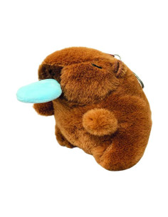 Peluche Capibara 20 cm con Moco Azul