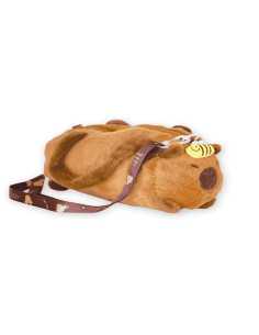 Bolso de Felpa con Forma de Capibara