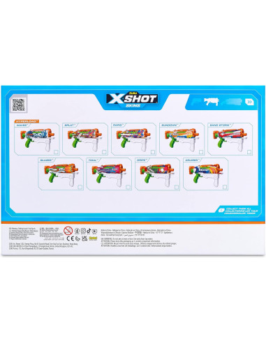 Pistola De Agua X-shot Skins Hyperload Fas-fill...