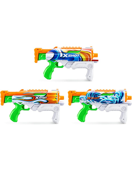 Pistola De Agua X-shot Skins Hyperload Fas-fill 34x17x6cm