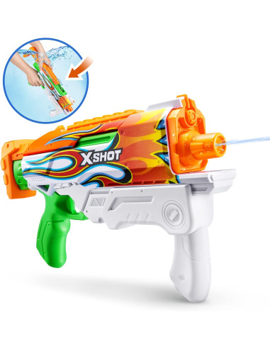 Pistola De Agua X-shot Skins Hyperload Fas-fill...