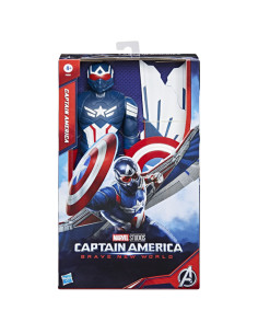 Marvel Capitán América Titan Hero Series Figura Deluxe 2
