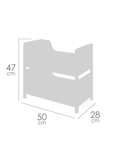 Litera Convertible de Madera para Muñecas...