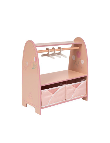 Armario de Madera Montessori para Muñecas...