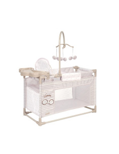 Armario Cambiador de Muñecas Verona Plegable con Accesorios