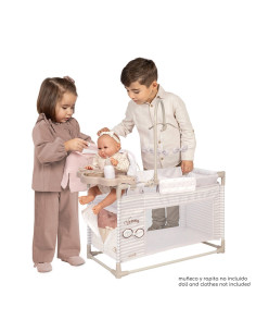 Armario Cambiador de Muñecas Verona Plegable con Accesorios 2