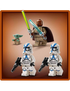 LEGO Star Wars: The Mandalorian Huida en Speeder BARC 2