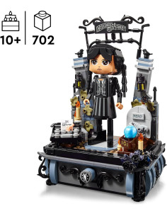 LEGO Miércoles Figura de Miércoles Addams de Juguete 2