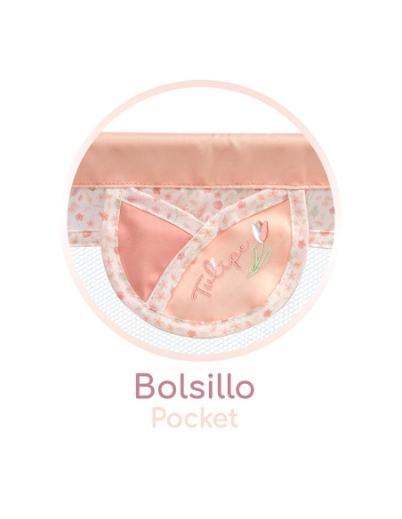 Set Trona y Parque de Muñecas Tulipe 2x1